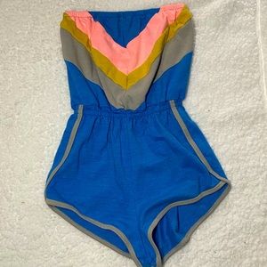 Urban Outfitters x BDG Trendy Strapless Romper